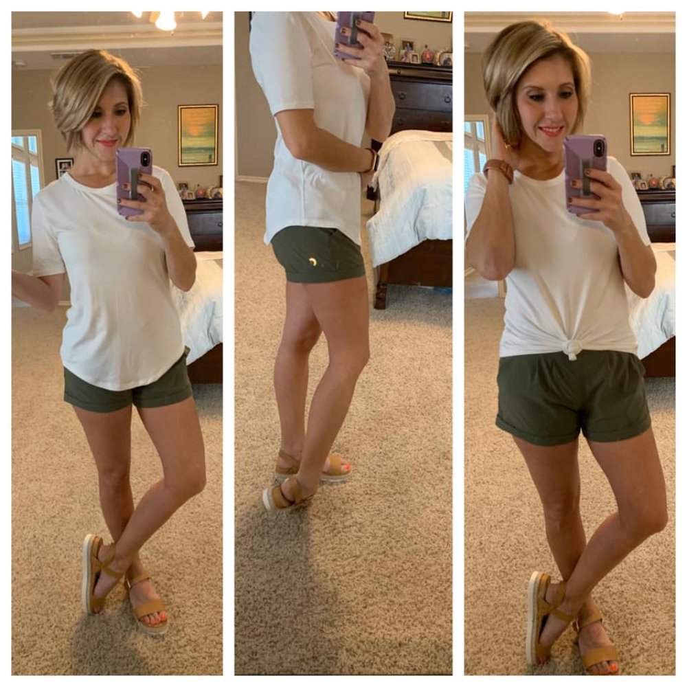 Zyia White Go To Tee